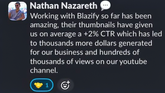 Nathan Nazareth testimonial